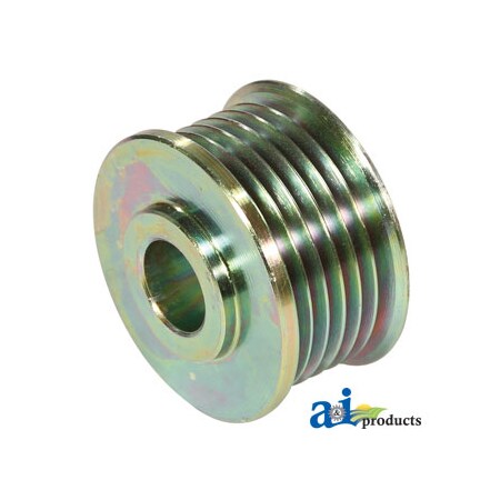A & I Products Pulley, 6 Groove 4" x4" x1" A-AFD5004